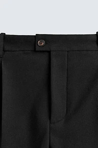 PANTALON PLIS FLANELLE