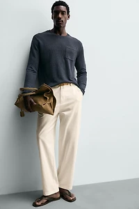 RELAXED FIT CHINO PANTS