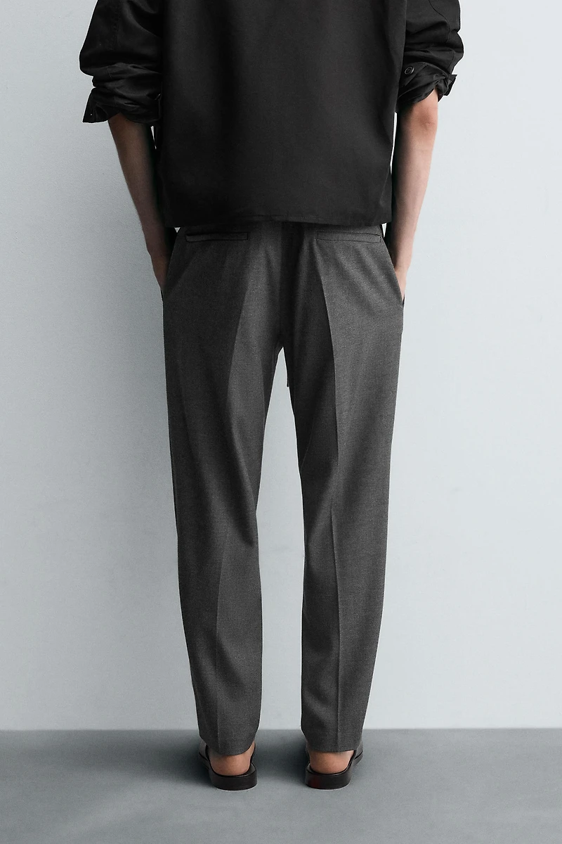 JOGGER WAIST STRETCH PANTS