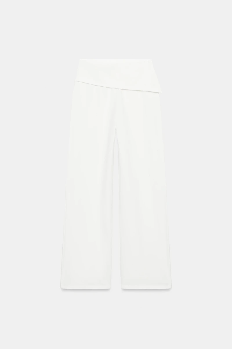 ASYMMETRIC WAIST PANTS