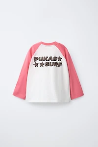 PUKAS SURF RAGLAN SLEEVE T-SHIRT