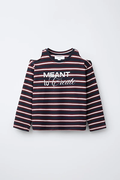 T-SHIRT RAYAS CUT OUT