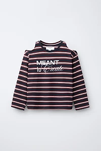 T-SHIRT RAYAS CUT OUT