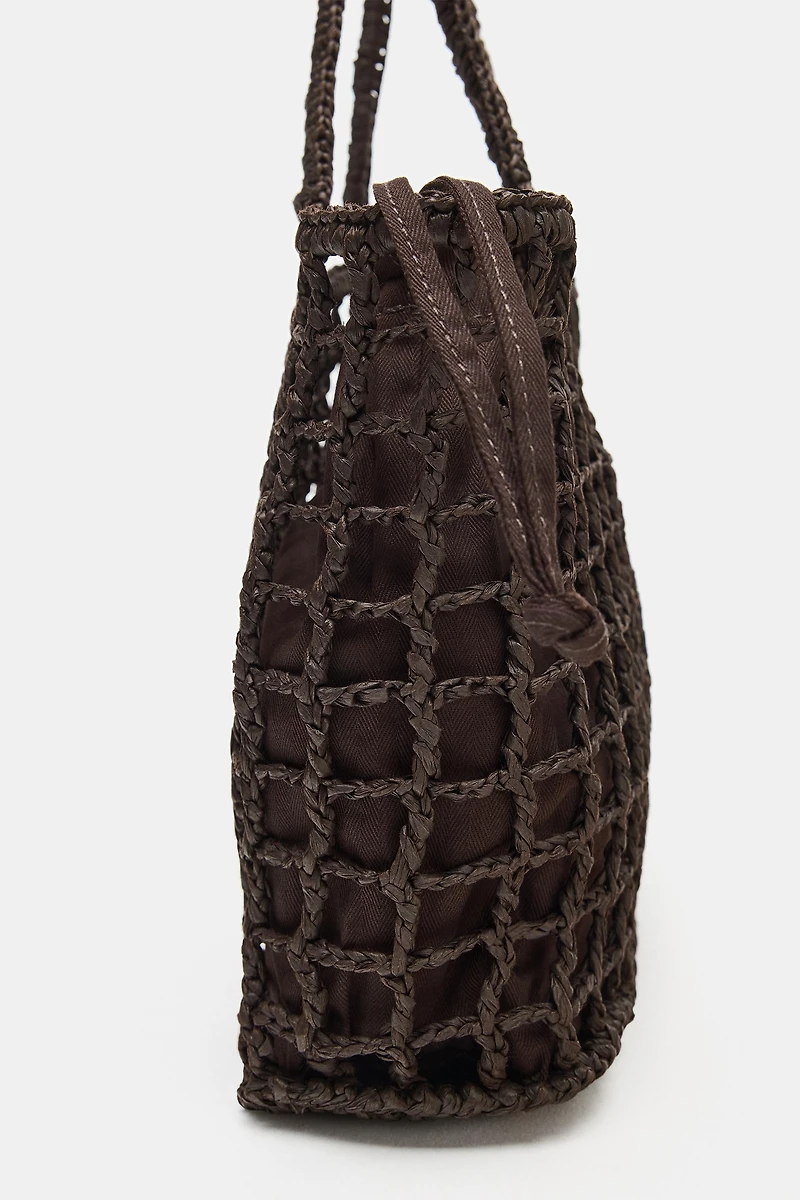 SAC À MAIN TRESSÉ