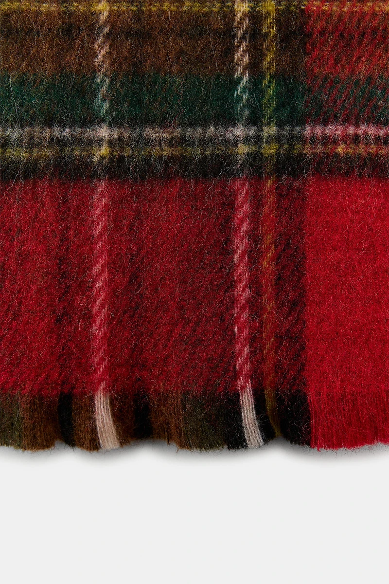 PLAID SCARF