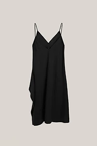 Flowing linen blend slip dress - LIMITED EDITION