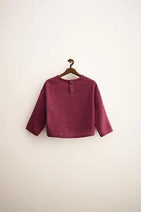 ZARA TIMELESS - BLOUSE IMPRIMÉE À CARREAUX
