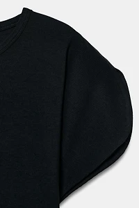 BALLOON SLEEVE TOP
