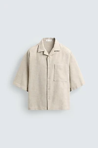 CHEMISE COUPE BOXY STRUCTURÉE