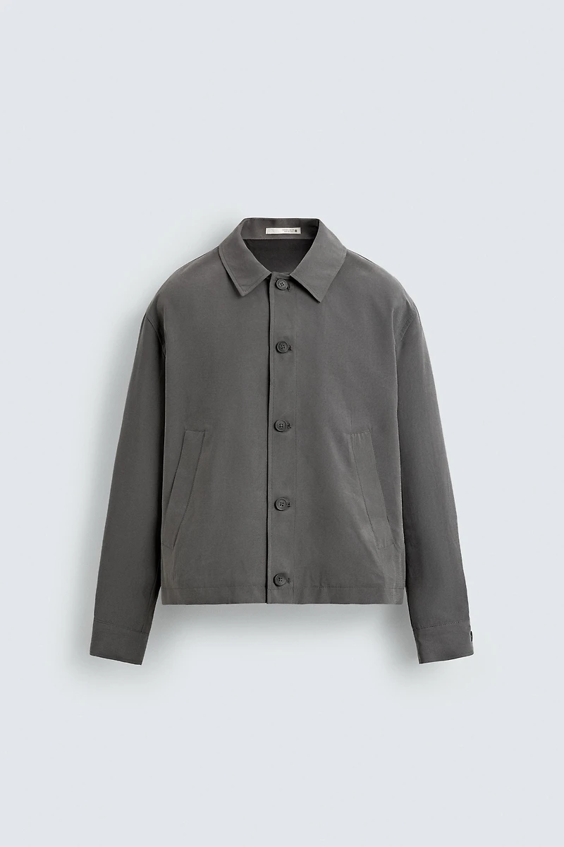 FLUID BOXY FIT OVERSHIRT
