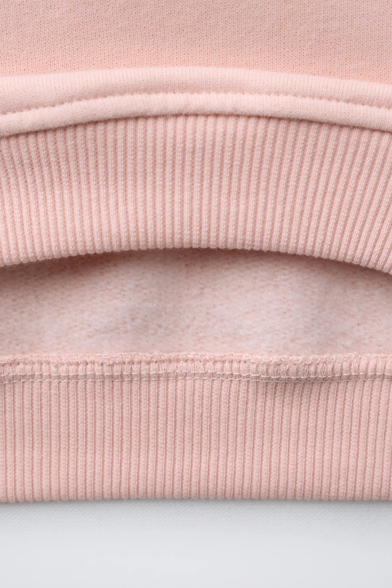 SHINY TEXT SWEATSHIRT