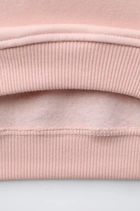 SHINY TEXT SWEATSHIRT