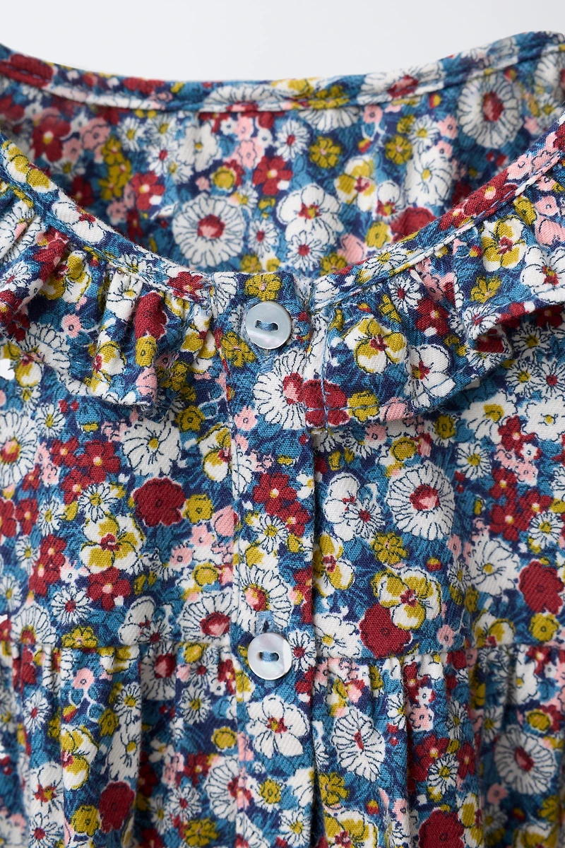 BLOUSE IMPRIMÉE FLEURS