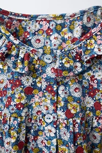 BLOUSE IMPRIMÉE FLEURS