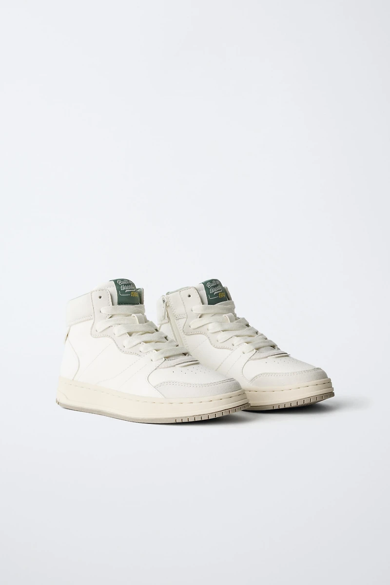 BASIC HIGH TOP SNEAKERS