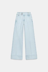 Z1975 LOW RISE STRAIGHT CUFFED JEANS