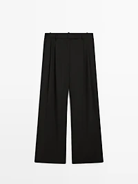 Pantalon à rayures pinces - STUDIO