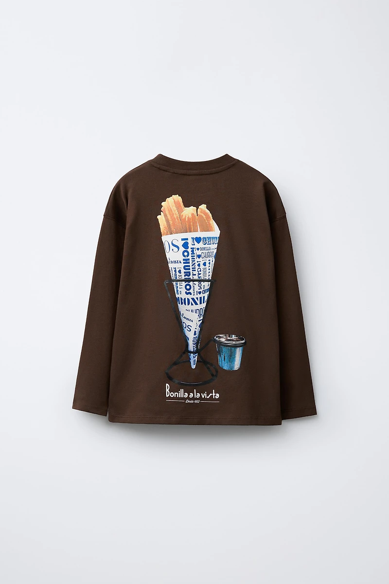 BONILLA A LA VISTA ® X ZARA PRINTED T-SHIRT