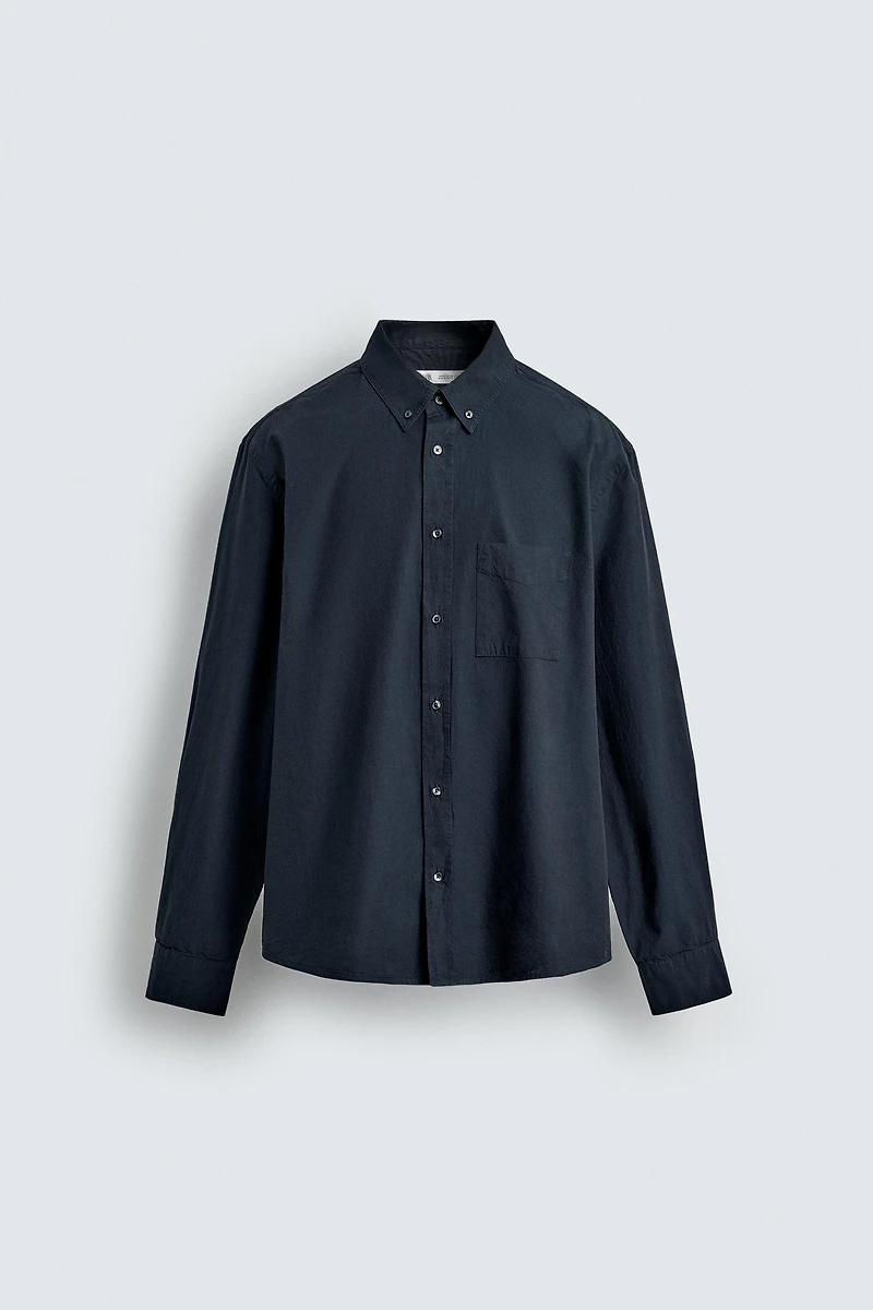 CHEMISE REGULAR FIT EN COTON