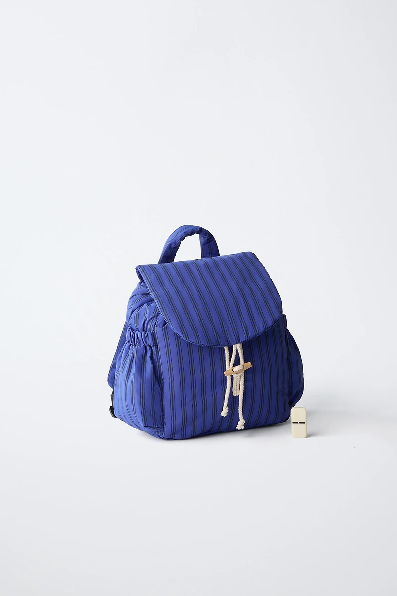 SAC À DOS À RAYURES