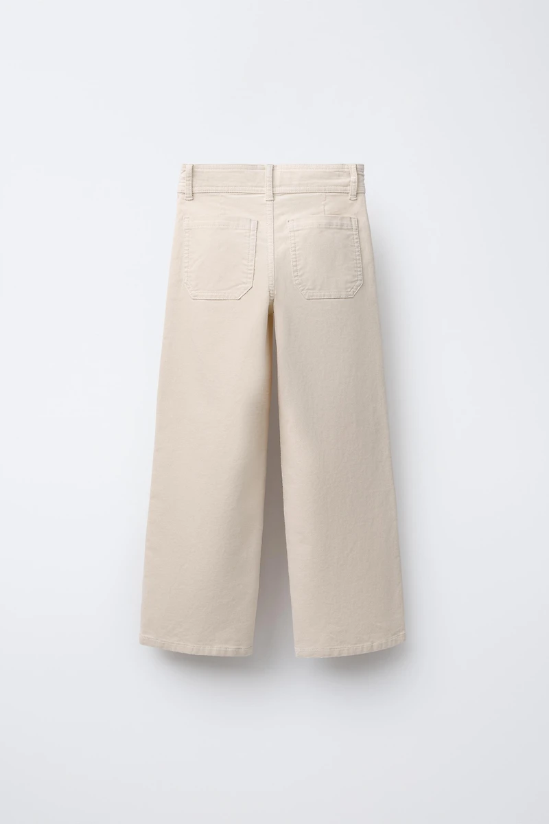 PANTALON DROIT EN VELOURS