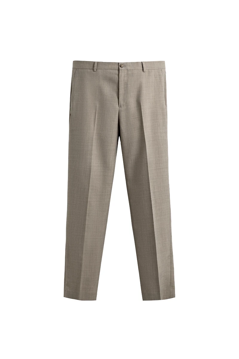 PANTALON DE COSTUME CONFORT AVEC LAINE