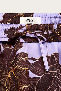 RELAXED FIT 100% SILK PRINTED COMBINED LIMITED EDITION SHORTS