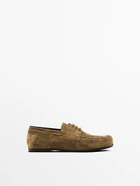 Mocassins bateau en cuir