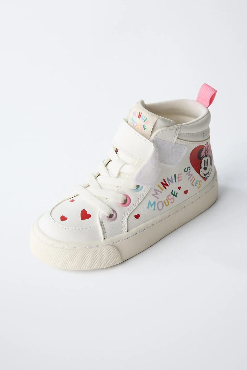 MINNIE MOUSE © DISNEY HIGH TOP SNEAKERS