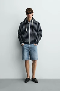 BERMUDA EN JEAN REGULAR FIT