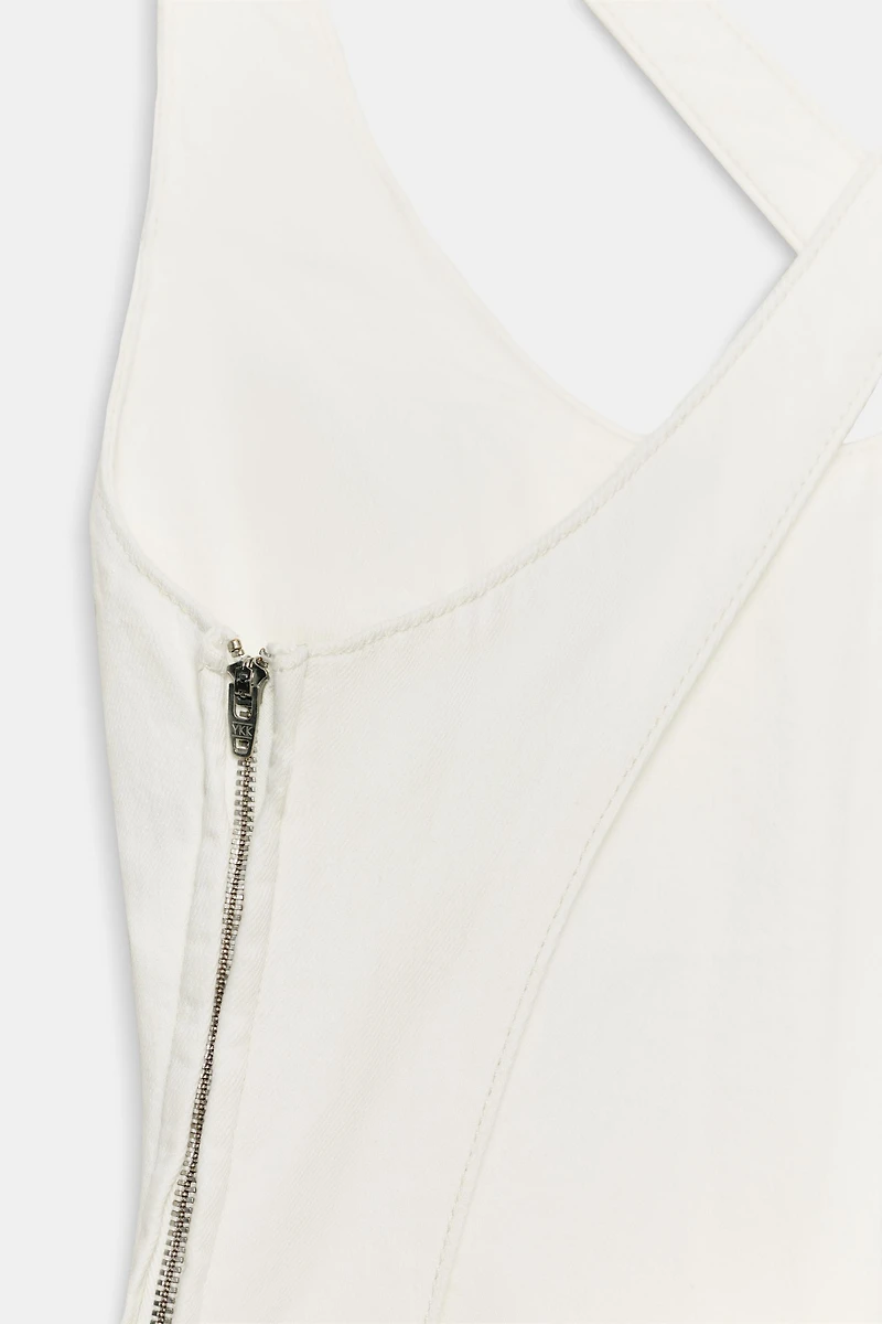 TRF DENIM STRAPPY JUMPSUIT