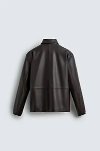 BLOUSON EN MATIÈRE SYNTHÈTIQUE