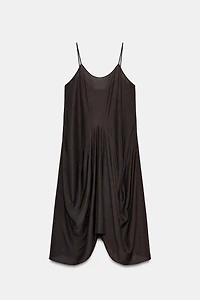 ZW COLLECTION DRAPED VOLUMINOUS DRESS