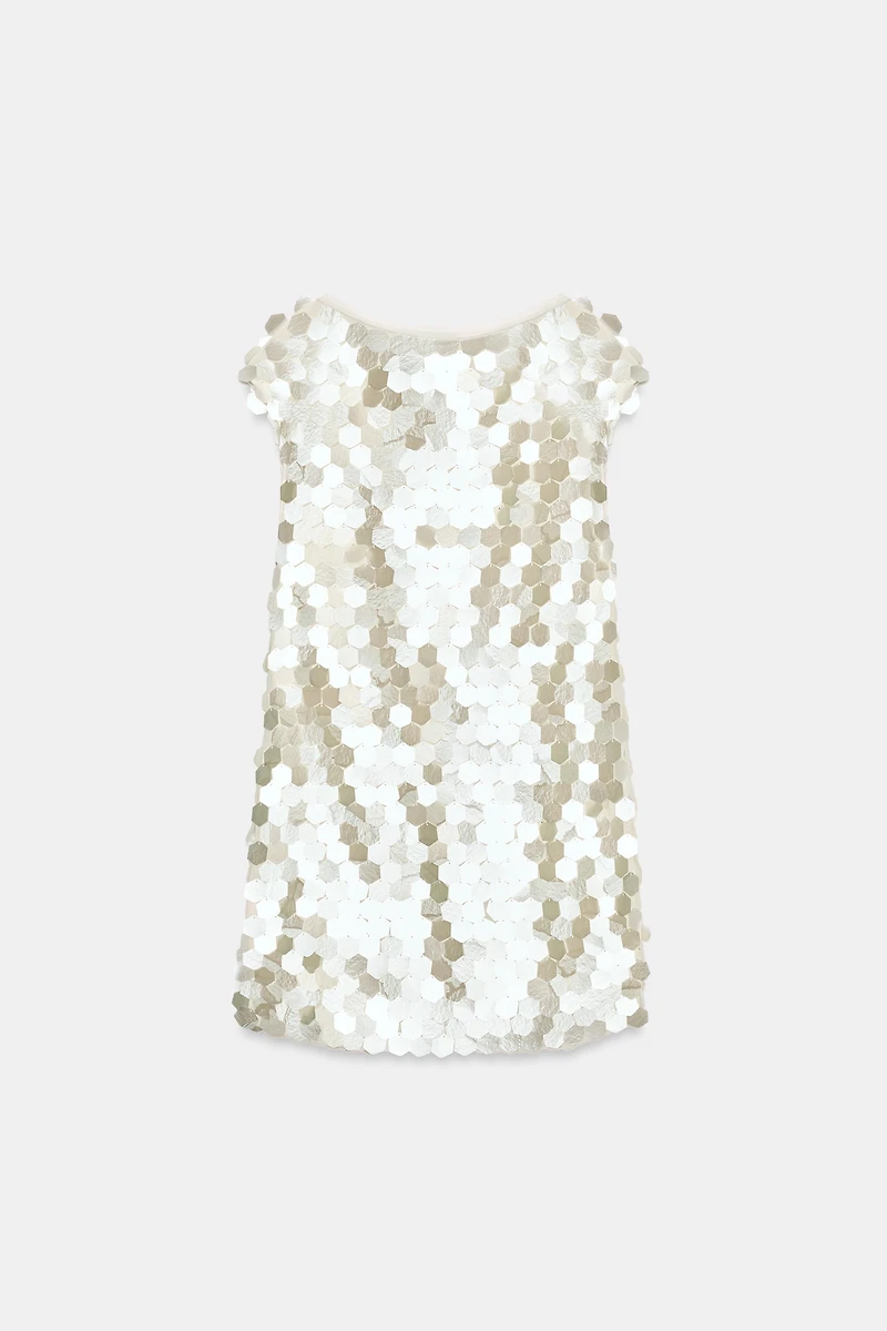 ZW COLLECTION SEQUIN MINI DRESS