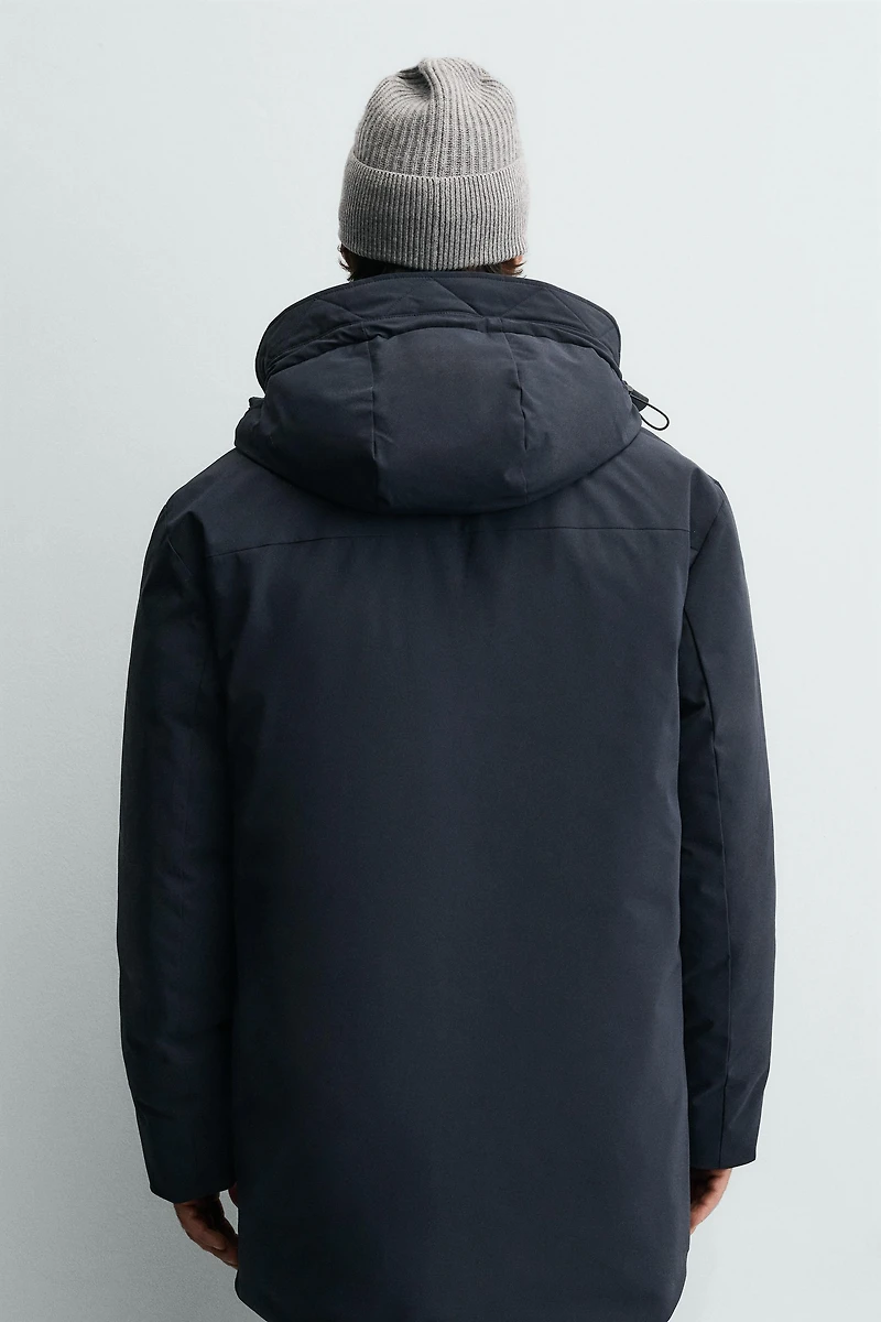 WATER REPELLENT PADDED PARKA