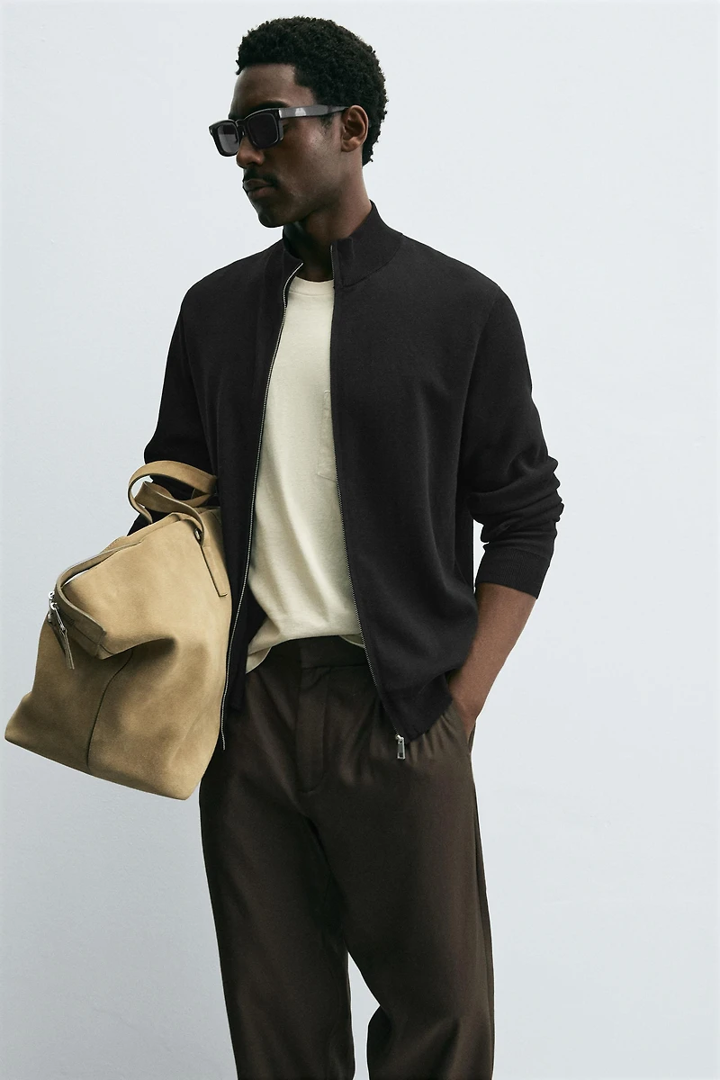 COTTON KNIT CARDINGAN