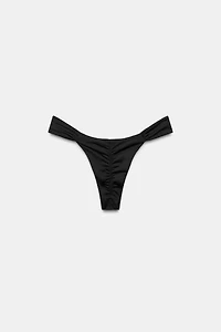 RUFFLED BACK BIKINI BOTTOMS
