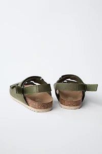 BUCKLED SANDALS
