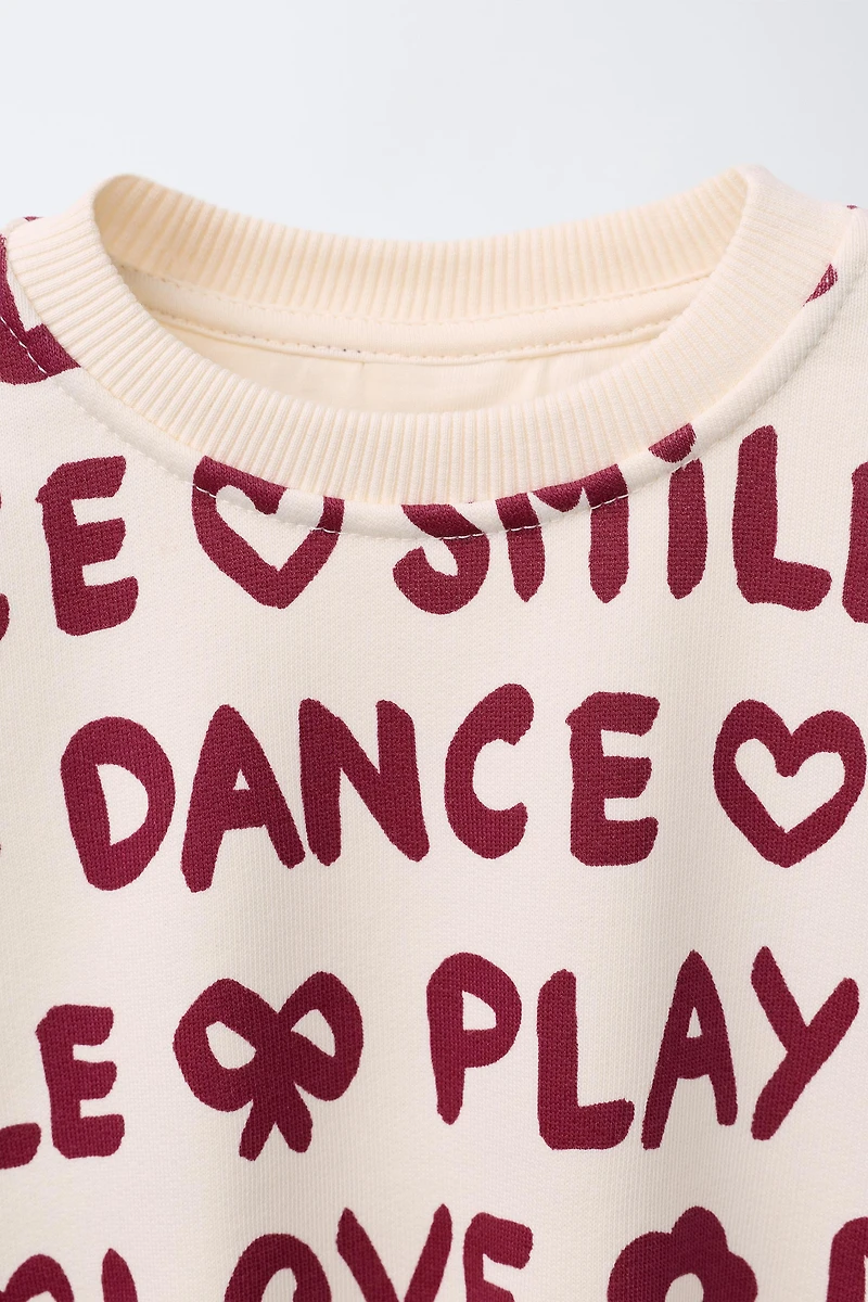 PRINTED SWEATSHIRT