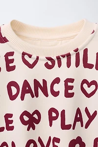 PRINTED SWEATSHIRT