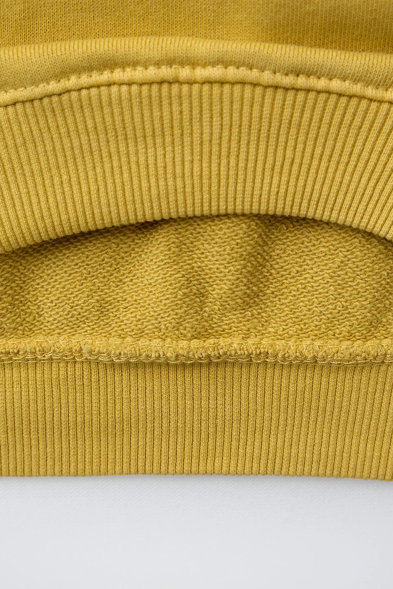 UNIVERSITY TEXT SWEATSHIRT