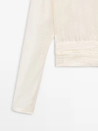 Blouse with gathered details - STUDIO