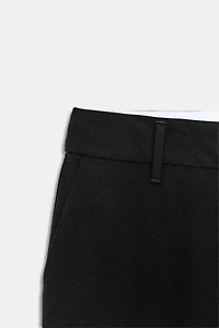 LOW-RISE STRAIGHT LEG PANTS