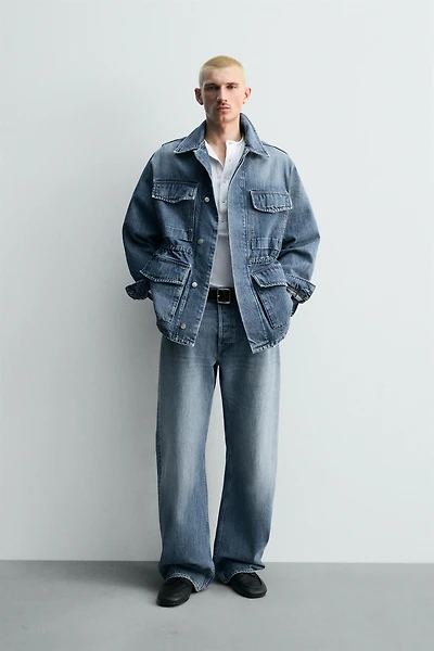 BARREL FIT JEANS