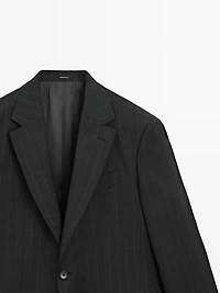 Veste de costume à rayures tennis