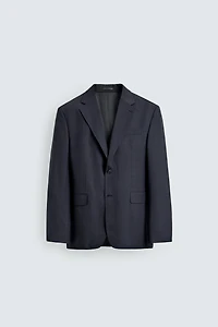 BLAZER REGULAR FIT COSTUME À CARREAUX