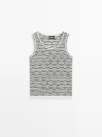 100% cotton knit top