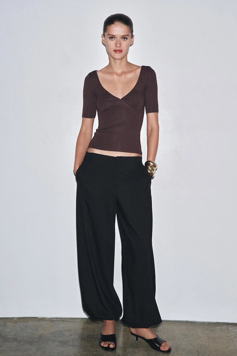 T-SHIRT EN COTON MODAL