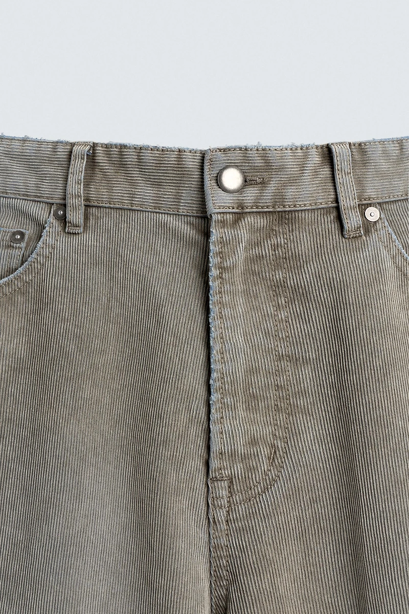 FLARE FIT CORDUROY PANTS