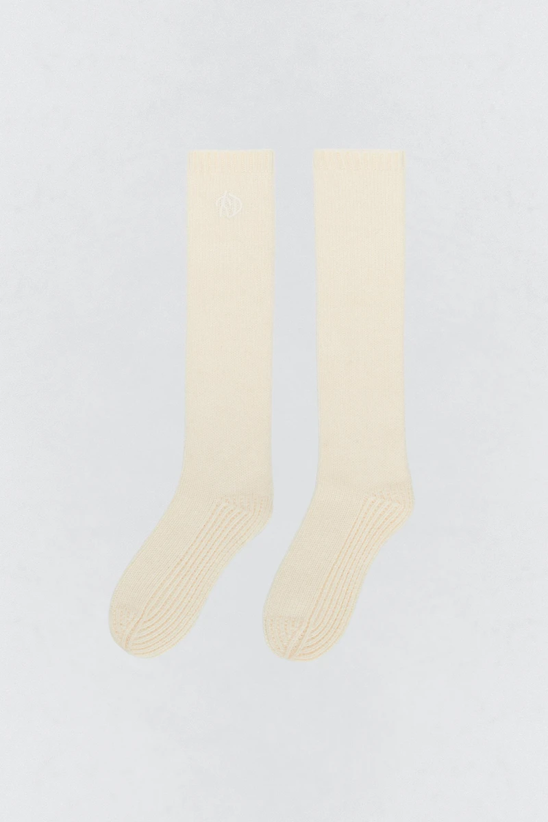 LONG WOOL BLEND SOCKS SOSHIOTSUKI x ZARA